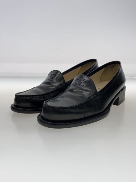 CHANEL(シャネル) / ローファー/36.5/BLK/レザー | 中古品の販売・通販