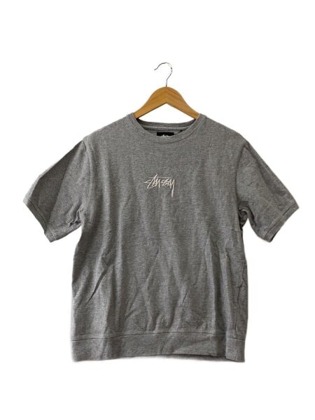 STUSSY(ステューシー) / Tシャツ/S/コットン/GRY/半袖スウェット