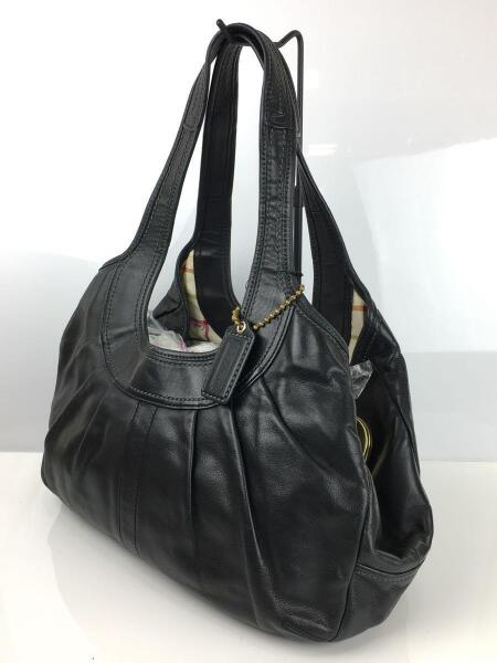 COACH(コーチ) / トートバッグ/レザー/BLK/がま口/12248 | 中古品の 
