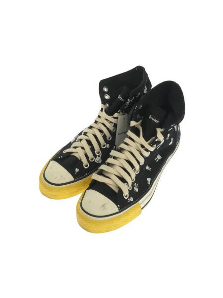CUNE(キューン) / ハイカットスニーカー/25.5cm/BLK/キャンバス/ズック 