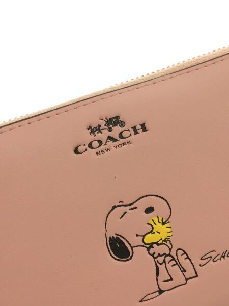 COACH(コーチ) / 長財布/--/PNK/F53773/snoopy | 中古品の販売・通販