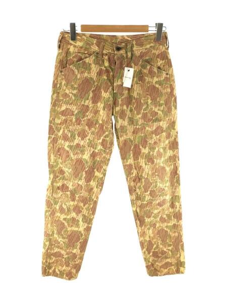 ブルーナボイン パンツ チノパンツ ストレート ボタンフライ ワンポイント 日本製 綿 コットン 青 ブルー 紺 ネイビー オレンジ 1 ブルーナボイン ピーターパンツ（ズボン・パンツ｜メンズ