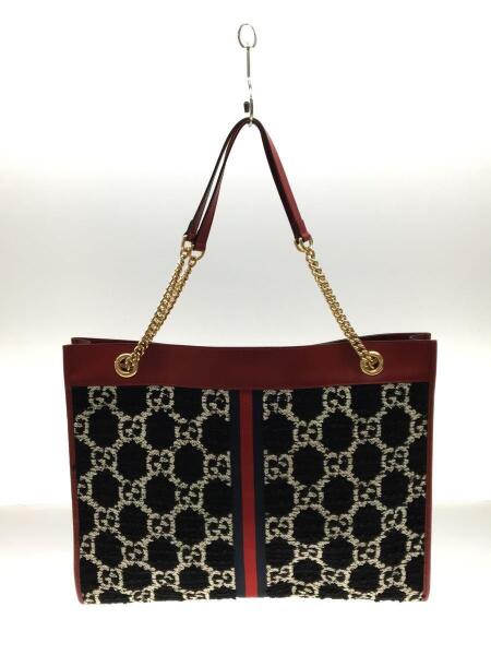 GUCCI(グッチ) / チェーントートバッグ_ラジャ_GGツイード/ツイード 