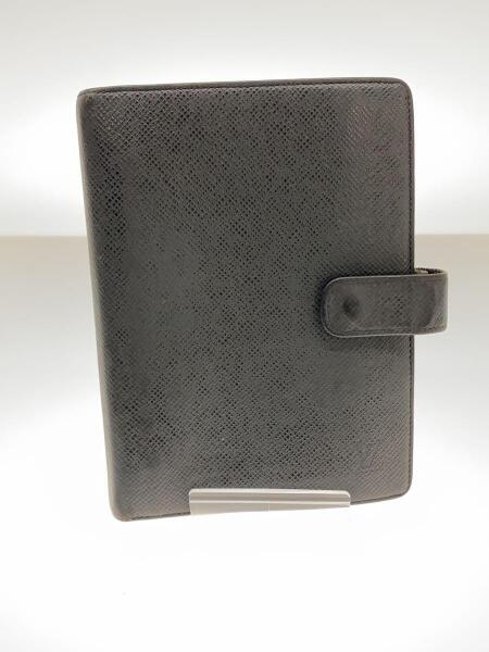 LOUIS VUITTON(ルイヴィトン) / アジェンダMM_タイガ_レザー/BLK/無地  