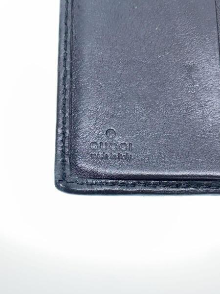 GUCCI(グッチ) / 長財布/レザー/BLK/総柄/メンズ/496334 | 中古品の