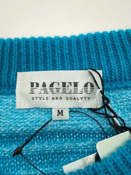 PAGELO(パジェロ) / ニット・セーター(厚手)/M/ウール/BLU/75700607251 