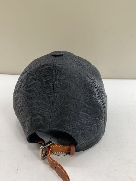 LOUIS VUITTON(ルイヴィトン) / キャップ/FREE/牛革/BLK/メンズ | 中古