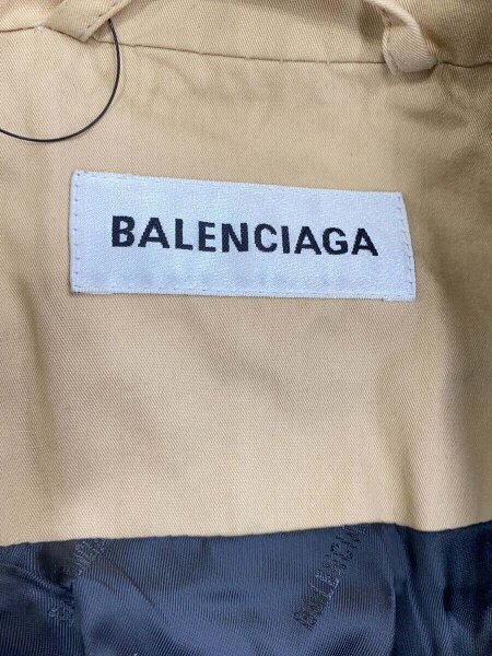 BALENCIAGA(バレンシアガ) / 19AW/バルーンコート/34/コットン/BEG 