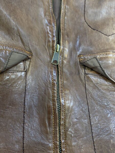 U-1GAP フード付きレザージャケット XS GAP フード付きレザージャケット XS