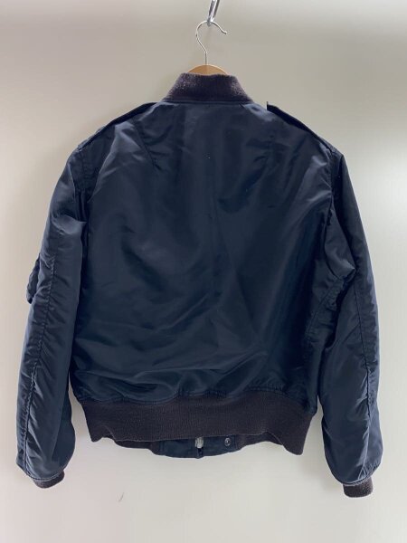 Buzz Rickson’s / フライトジャケット/36/ナイロン/BLK/無地/BR11457 Buzz Rickson's(バズリクソンズ) / フライトジャケット/36/ナイロン