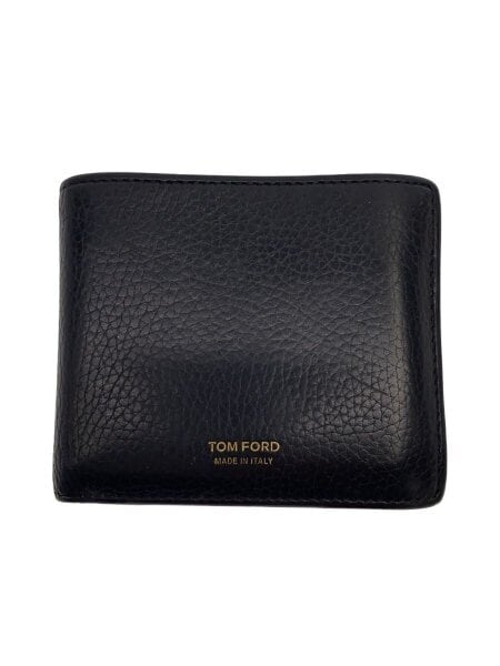 TOM FORD(トムフォード) / 2つ折り財布/レザー/BLK/メンズ TOM FORD(トムフォード) / 2つ折り財布/レザー/BLK/メンズ