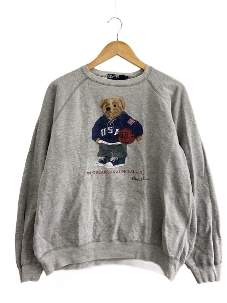 POLO RALPH LAUREN(ポロラルフローレン) / スウェット/L/コットン/GRY 