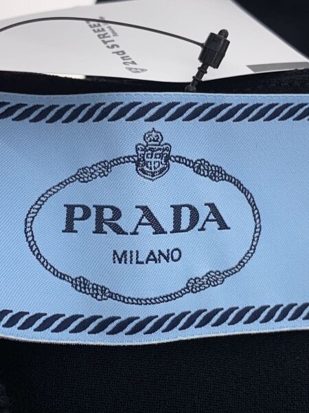 PRADA(プラダ) / 半袖ワンピース/40/レーヨン/BLK | 古着の販売・通販