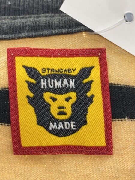 HUMAN MADE(ヒューマンメイド) / 長袖Tシャツ/XL/コットン/ボーダー 