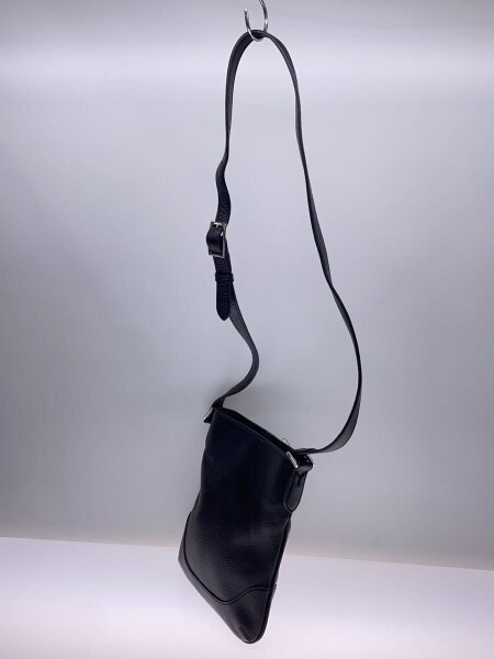 PELLE MORBIDA(ペッレモルビダ) / ショルダーバッグ/レザー/BLK