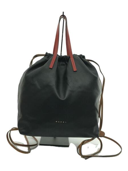 MARNI([イリョウ/フクショク]マルニ) / Gusset Backpack/バッグ/BLK 