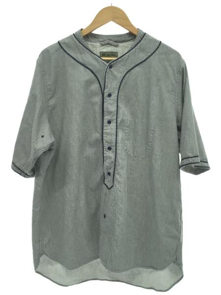 Nigel Cabourn(ナイジェルケーボン) / 半袖シャツ/50/コットン/GRY