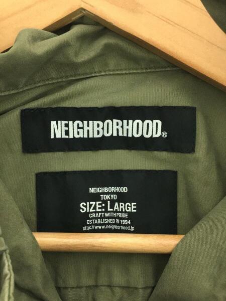 NEIGHBORHOOD(ネイバーフッド) / 長袖シャツ/L/コットン/KHK/無地