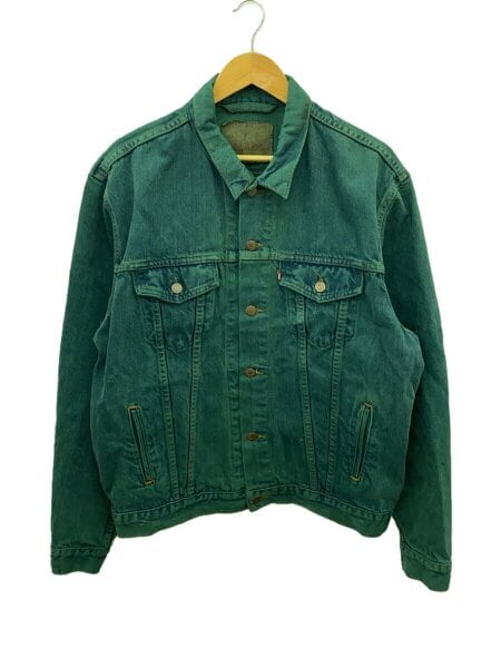 Levi's(リーバイス) / 90s/70506/Gジャン/後染め/46/コットン/GRN