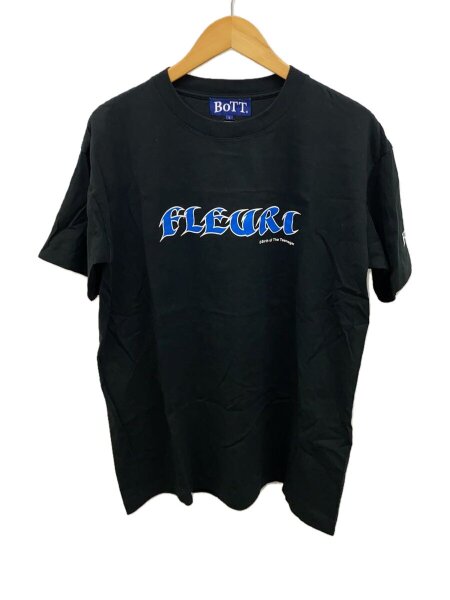 BoTT(ボット) / FLEURI LOGO TEE BLACK/Tシャツ/L/コットン/BLK | 古着 