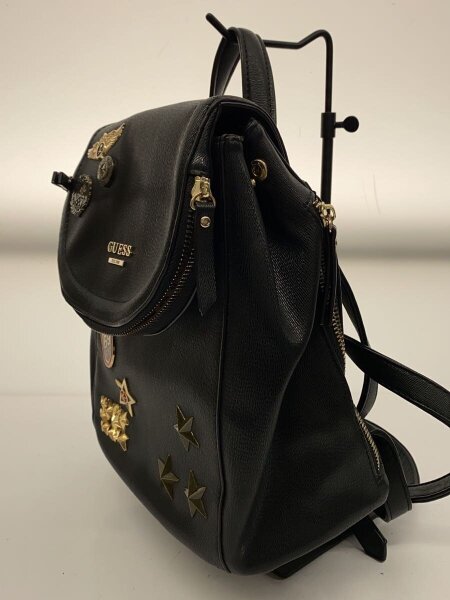 GUESS(ゲス) / スタッズ付き/リュック/レザー/BLK | 中古品の販売 