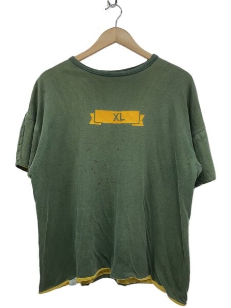 USA製 〜70s Champion リバーシブル Tシャツ XL 紫 黄 ヴィンテージ