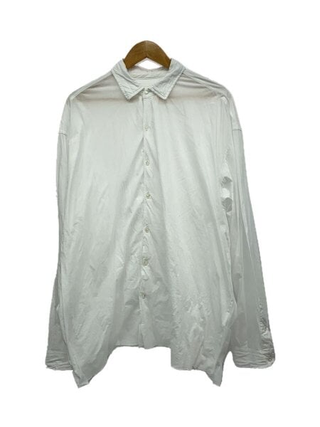 KANEMASA PHIL ホワイト長袖シャツ Lサイズ 2025SS ファッション KANEMASA PHIL ホワイト長袖シャツ Lサイズ