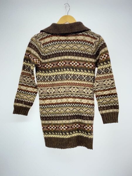 JAMIESON’S / スコットランド製/ロングカーディガン(厚手)/ウール/BRW JAMIESON'S(ジャミーソンズ) / スコットランド製/ロングカーディガン