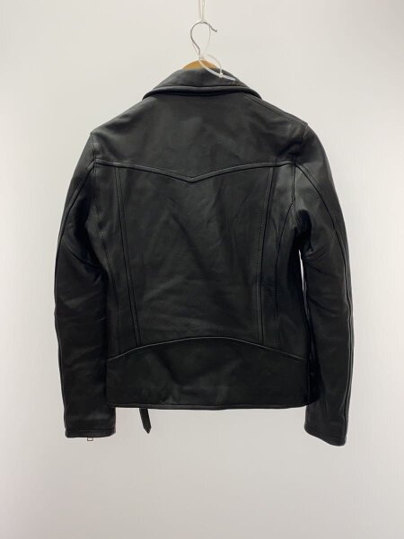 未使用級✨ジャックローズ ダブル ライダースジャケット ダークネイビー 羊革 JACKROSE（ジャックローズ）の「ラムレザーダブルライダース TYPE－1