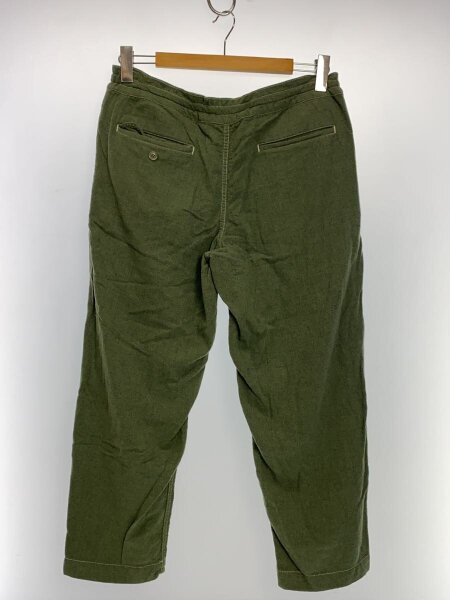 COMME des GARCONS HOMME DEUX / ホワイトステッチイージーパンツ/ボトム/S/ウール/KHK/DQ-P032 COMME des GARCONS HOMME DEUX(コムデギャルソンオムドゥ) / ホワイト