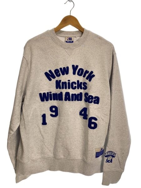ウィンダンシー WDS-21S-TPS-07 Sロゴスウェット メンズ L WIND AND SEA(ウィンダンシー) / スウェット/M/コットン/GRY/WDS-C-NBA