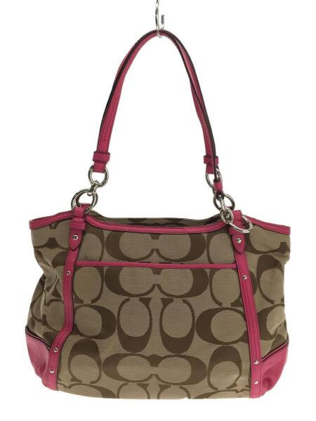 COACH(コーチ) / トートバッグ_シグネチャー/キャンバス/PNK/F20807 