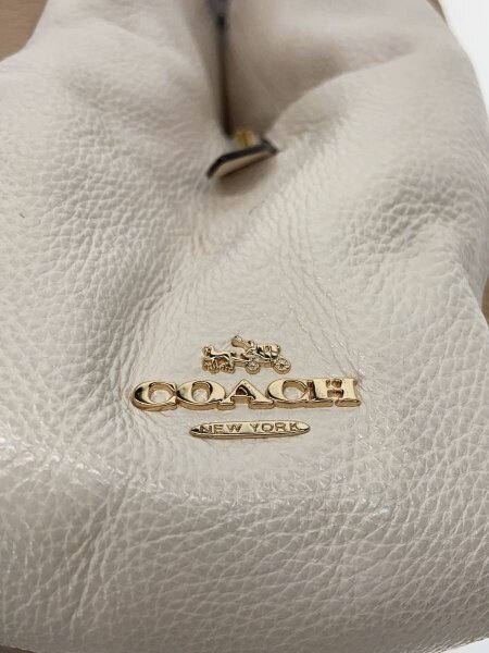 COACH(コーチ) / COACH/コーチ/トートバッグ/レザー/ベージュ/無地 