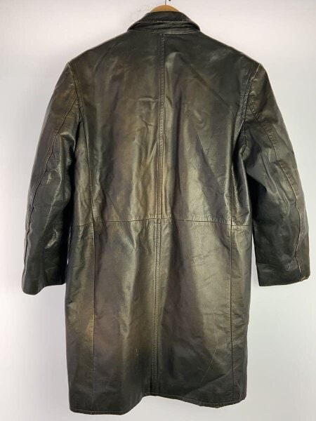 COMME des GARCONS HOMME / 80-90s/デカオム/コート/M/牛革/BLK/HC-050160 COMME des GARCONS HOMME(コムデギャルソンオム) / 80-90s/デカオム