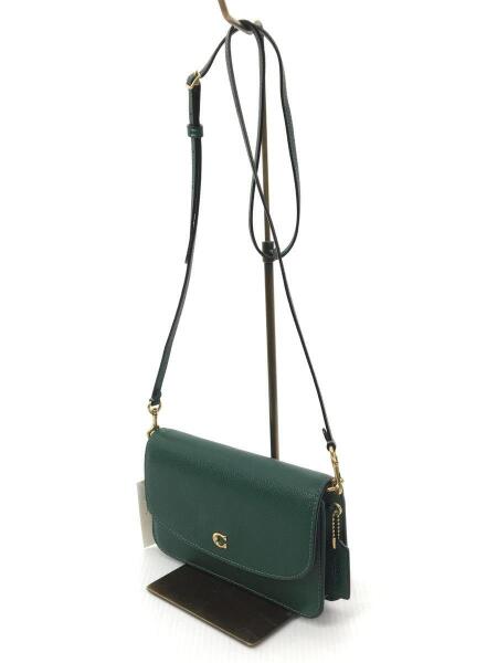 COACH(コーチ) / COACH コーチ/ショルダーバッグ/レザー/GRN/無地 