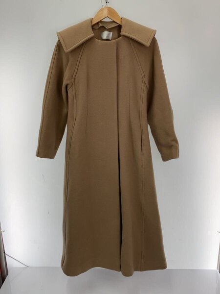 CELFORD(セルフォード) / 22AW/ビッグカラーコート/36/ウール/CML/無地 