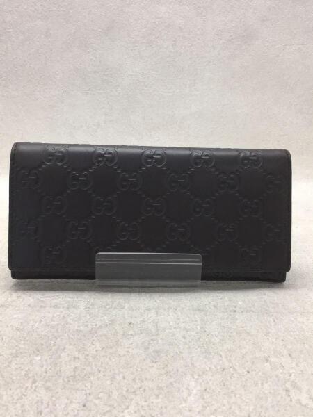 GUCCI(グッチ) / 233154・2149/グッチシマ/2つ折り長財布/レザー/BRW 