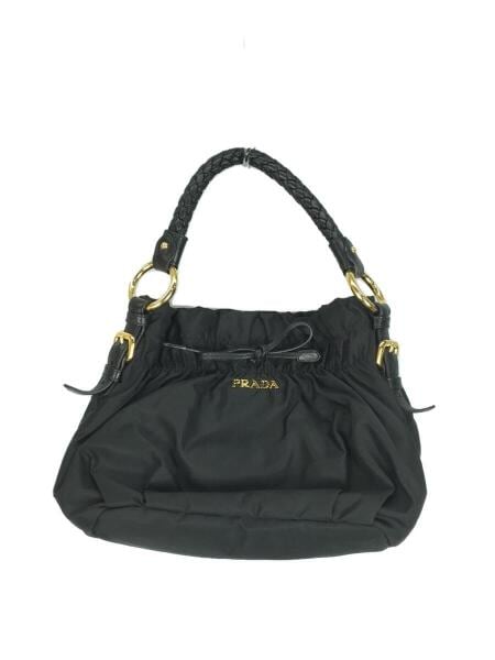 PRADA(プラダ) / トートバッグ/ナイロン/BLK/無地/BR4237/TESSUTO/NERO