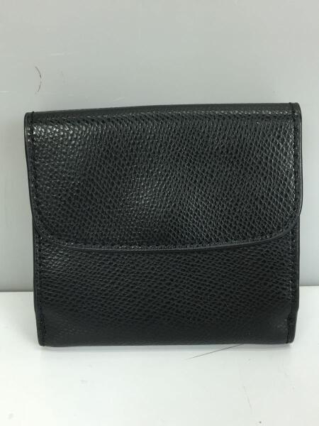 COACH(コーチ) / 3つ折り財布/レザー/BLK/無地/レディース/F53768