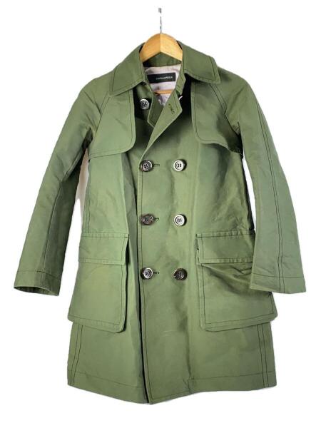 DSQUARED2(ディースクエアード) / トレンチコート/38/コットン/KHK  