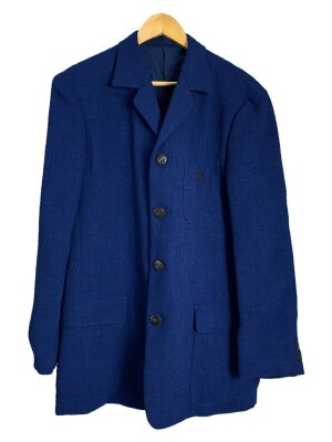 イッセイミヤケ ガーメントダイ マオカラー ツイードジャケット コート イッセイミヤケ ガーメントダイ マオカラー ツイードジャケット コート