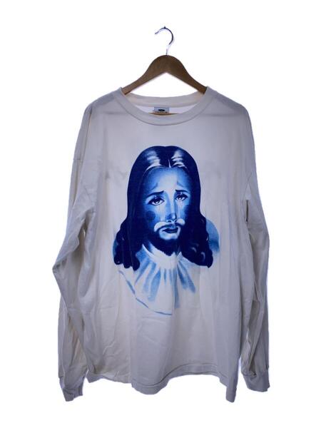SAINT MICHAEL(セントマイケル) / 長袖Tシャツ/XXL/コットン/WHT/無地 