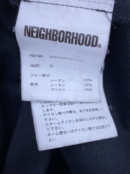 NEIGHBORHOOD(ネイバーフッド) / 長袖シャツ/S/レーヨン/BLK/232AQNH