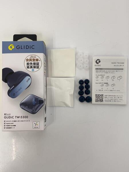 GLIDiC TW-5300 ワイヤレスイヤホン ブラック GLIDiC TW-5300 未使用
