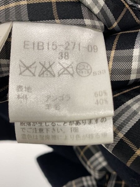 BURBERRY BLUE LABEL / コート/38/アンゴラ/NVY/E1B15-271 BURBERRY