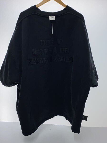VETEMENTS(ヴェトモン) / Tシャツ/M/コットン/BLK/UE63TR360B// | 古着 