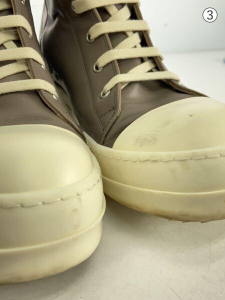 Rick Owens ハイカットスニーカー 43 Rick Owens(リックオウエンス) / ハイカットスニーカー/43/レザー