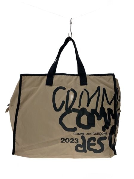 COMME des GARCONS(コムデギャルソン) / トートバッグ/ナイロン/BEG/OL 