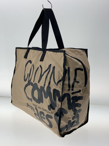 COMME des GARCONS(コムデギャルソン) / トートバッグ/ナイロン/BEG/OL 