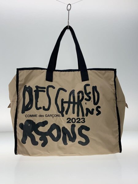 COMME des GARCONS(コムデギャルソン) / トートバッグ/ナイロン/BEG/OL 